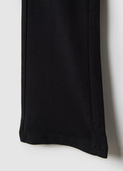 OVS Black Stretch Cotton Flare Fit Girl'S Leggings