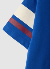 Ovs Children'S Blue Cotton Blend T-Shirt With Mickey Mouse Print