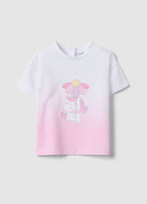 Ovs Multicoloured Stretch Cotton Unicorn Girl'S T-Shirt