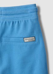 OVS Boys' Regular Fit Sky Blue Pure Cotton Shorts