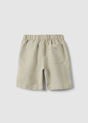 OVS Beige Linen Blend Oversized Fit Children'S Shorts