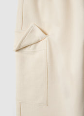 OVS Beige Pure Cotton Regular Fit Girls' Cargo Trousers
