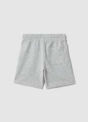 OVS Grey Pure Cotton Kids’ Shorts, Regular Fit