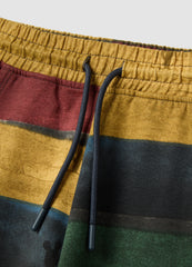 OVS Multicolour Striped Pure Cotton Shorts For Boys