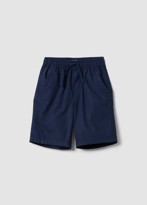 OVS Children'S Blue Pure Cotton Shorts, Regular Fit