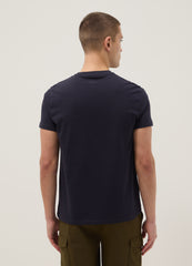 OVS Blue Pure Cotton Short-Sleeve T-Shirt