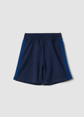 OVS Kids' Regular Fit Pure Cotton Blue Shorts