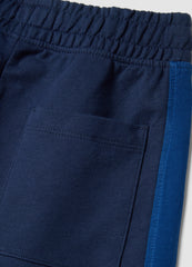 OVS Kids' Regular Fit Pure Cotton Blue Shorts