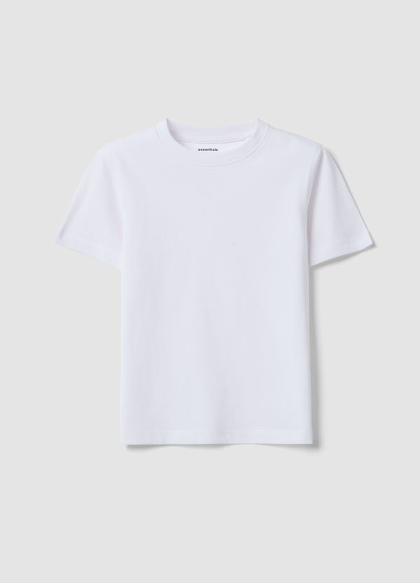 OVS Boys’ White Pure Cotton T-Shirt, Regular Fit
