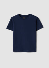 OVS Boys’ Blue Pure Cotton T-Shirt, Regular Fit