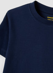 OVS Boys’ Blue Pure Cotton T-Shirt, Regular Fit