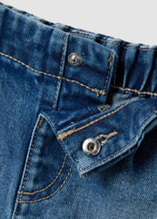 OVS Girls’ Blue Denim Shorts In Pure Cotton, Regular Fit