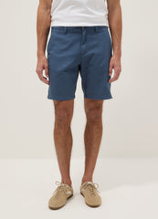 OVS Blue Regular-Fit Pure Cotton Chino Bermuda Shorts