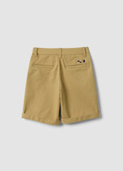 OVS Beige Stretch Cotton Chino Shorts
