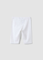 OVS White Organic Cotton Cycling Shorts