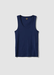 OVS Blue Pure Cotton Vest Top