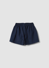 OVS Blue Pure Cotton Shorts With Elasticated Waistband