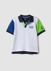 OVS Multicolour Short-Sleeve Stretch Cotton Polo Shirt