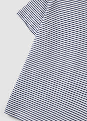 OVS Blue Striped Stretch Cotton T-Shirt