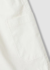 OVS White Stretch Cotton Shorts With Elasticated Waistband