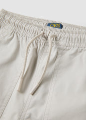 OVS Beige Pure Cotton Shorts With Elasticated Waistband