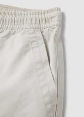 OVS Beige Pure Cotton Shorts With Elasticated Waistband