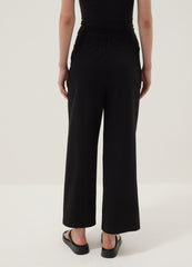 OVS Black Viscose-Blend Culotte Trousers