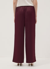 OVS Red wide-leg trousers with regular waist