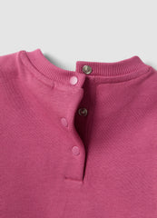 OVS Pink pure cotton sweatshirt and leggings set