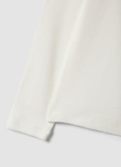 OVS White Stretch Organic Cotton Printed T-Shirt For Girls