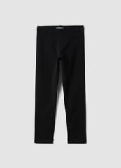 OVS Girls’ Black Skinny Leggings In Stretchy Organic Cotton