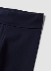 OVS Girls' Blue Flared Leggings In Stretchy Organic Cotton
