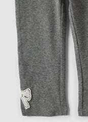 OVS Grey And White Stretch Cotton And Viscose Set For Baby Girl