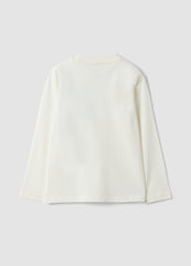 OVS White Organic Cotton T-Shirt With College Print For Boys
