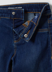 OVS Girls’ Blue Flared Jeans In Stretch Cotton And Viscose