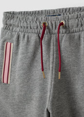 OVS Grey Cotton And Viscose Blend Culotte Trousers For Girls