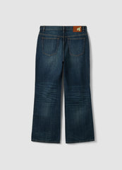 OVS Blue Pure Cotton Denim Jeans With Flare Fit