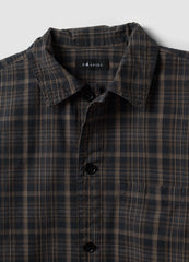 OVS Multicolour Pure Cotton Check Shirt, Oversized Fit