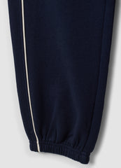 OVS Blue Organic Cotton Comfort-Fit Joggers For Boys