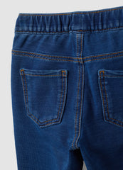 OVS Blue Flared Stretch-Cotton Jeggings For Girls