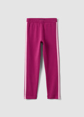 OVS Girls’ purple skinny-fit organic stretch cotton leggings