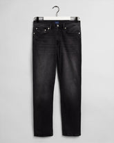 Gant Maxen Extra Slim Fit Active-Recover Black Jeans