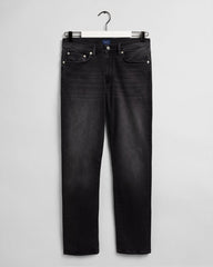 Gant Maxen Extra Slim Fit Active-Recover Black Jeans