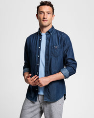 Gant Regular Fit Indigo Shirt