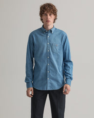 Regular Fit Indigo Shirt
