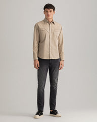 Gant Maxen Extra Slim Fit Active-Recover Black Jeans