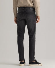 Maxen Extra Slim Fit Active-Recover Black Jeans