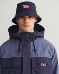 Blocked Hooded Jacket