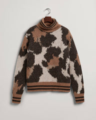 Gant Leopard Rollneck Sweater
