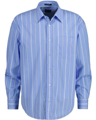 Gant Oversized Striped Poplin Shirt
